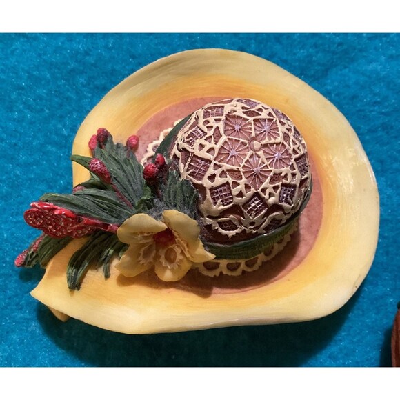 Willow Hall Age Of Elegance "The Duchess" Hat & Matching Purse Collectible - Picture 6 of 16